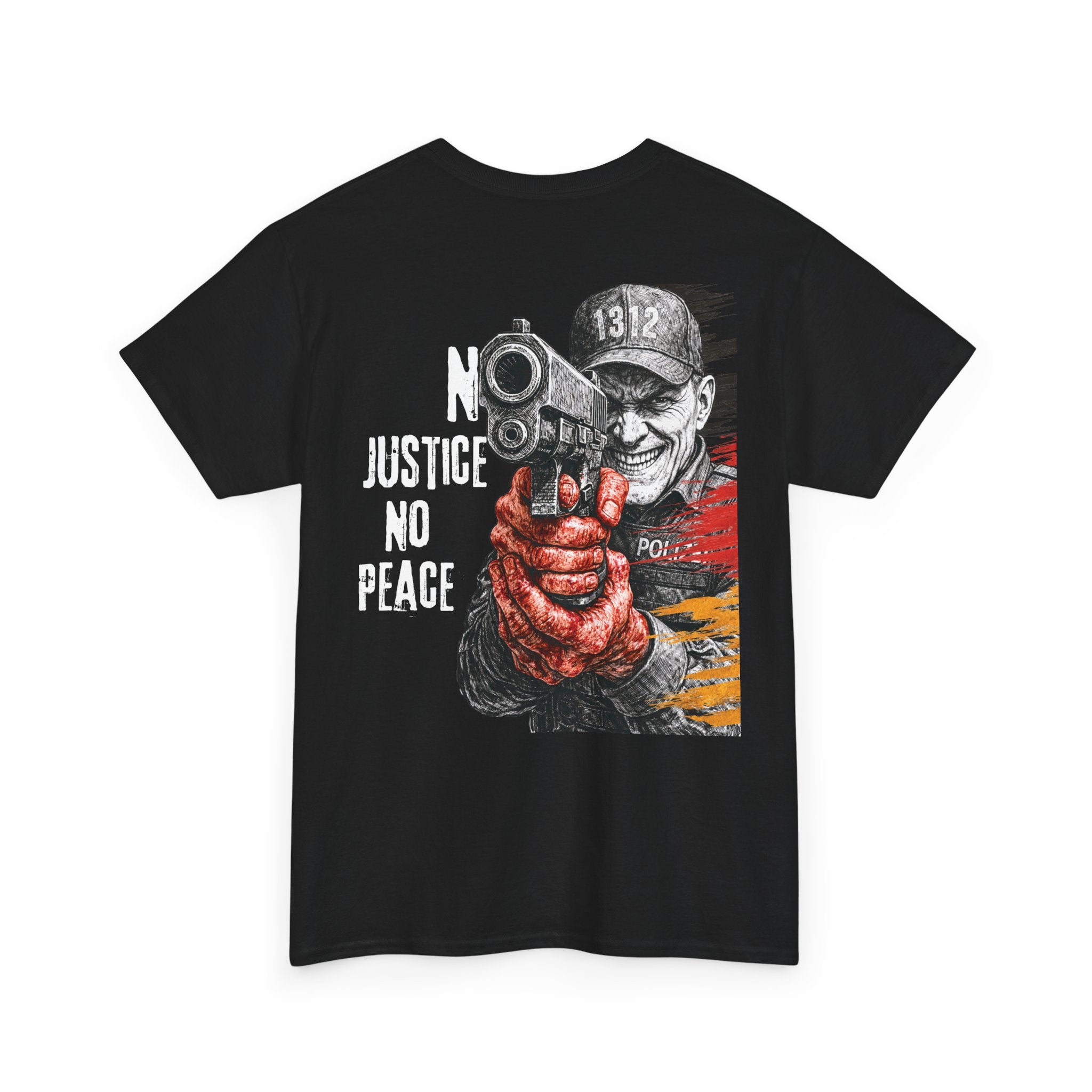 KC Blackline  – No Justice No Peace  – Streetwear Shirt