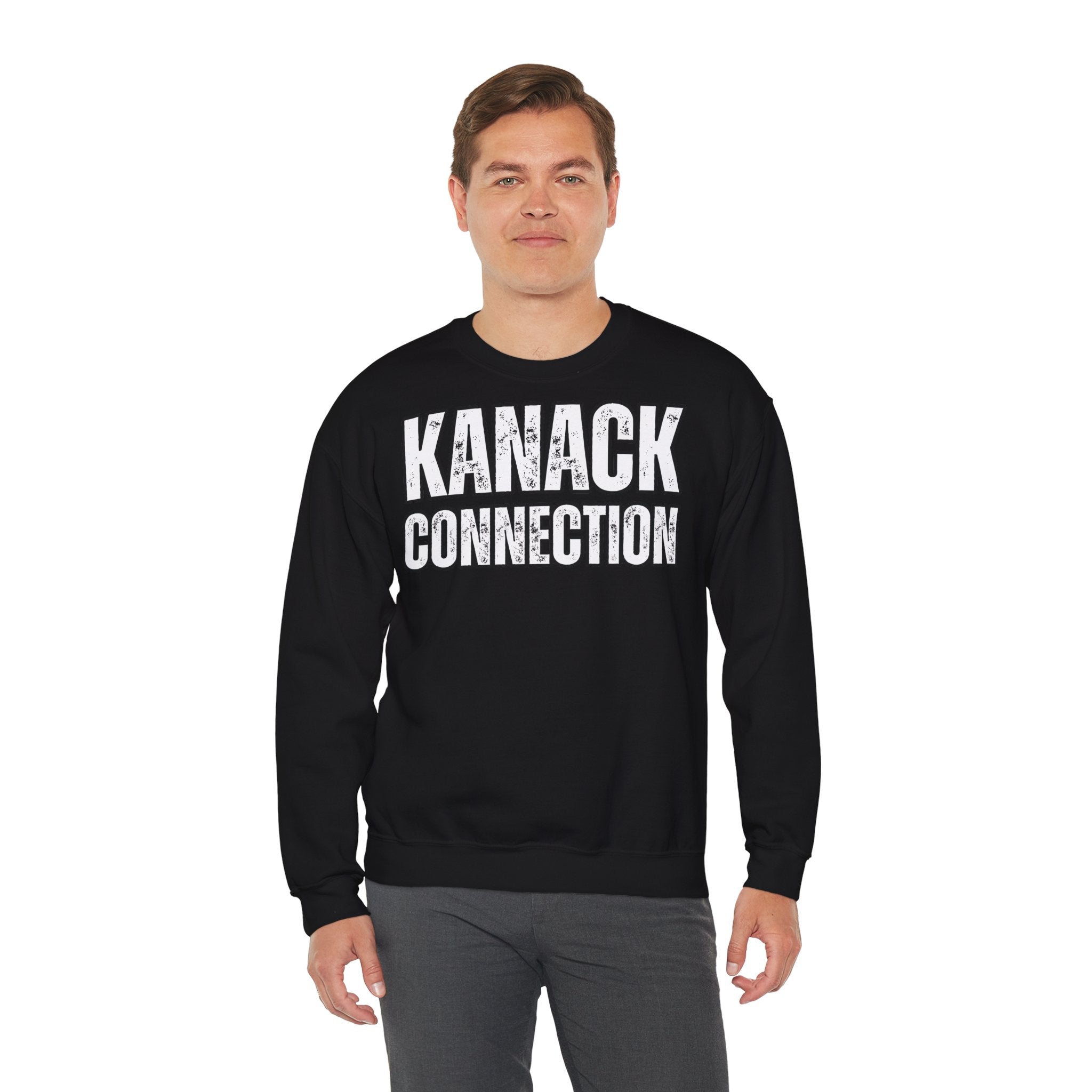 KANACK CONNECTION Blackline — “Supporter” — Crewneck Sweatshirt