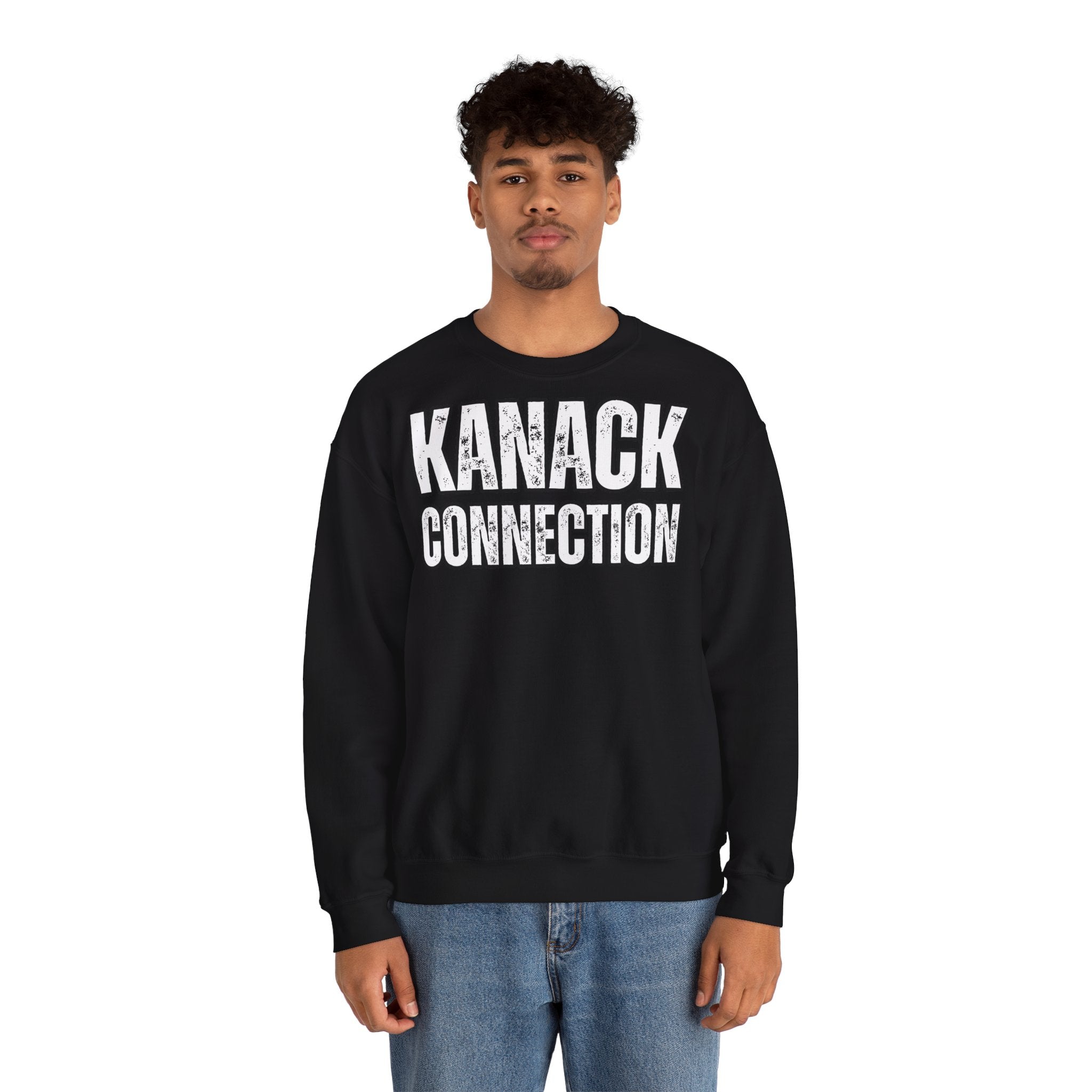 KANACK CONNECTION Blackline — “Supporter” — Crewneck Sweatshirt
