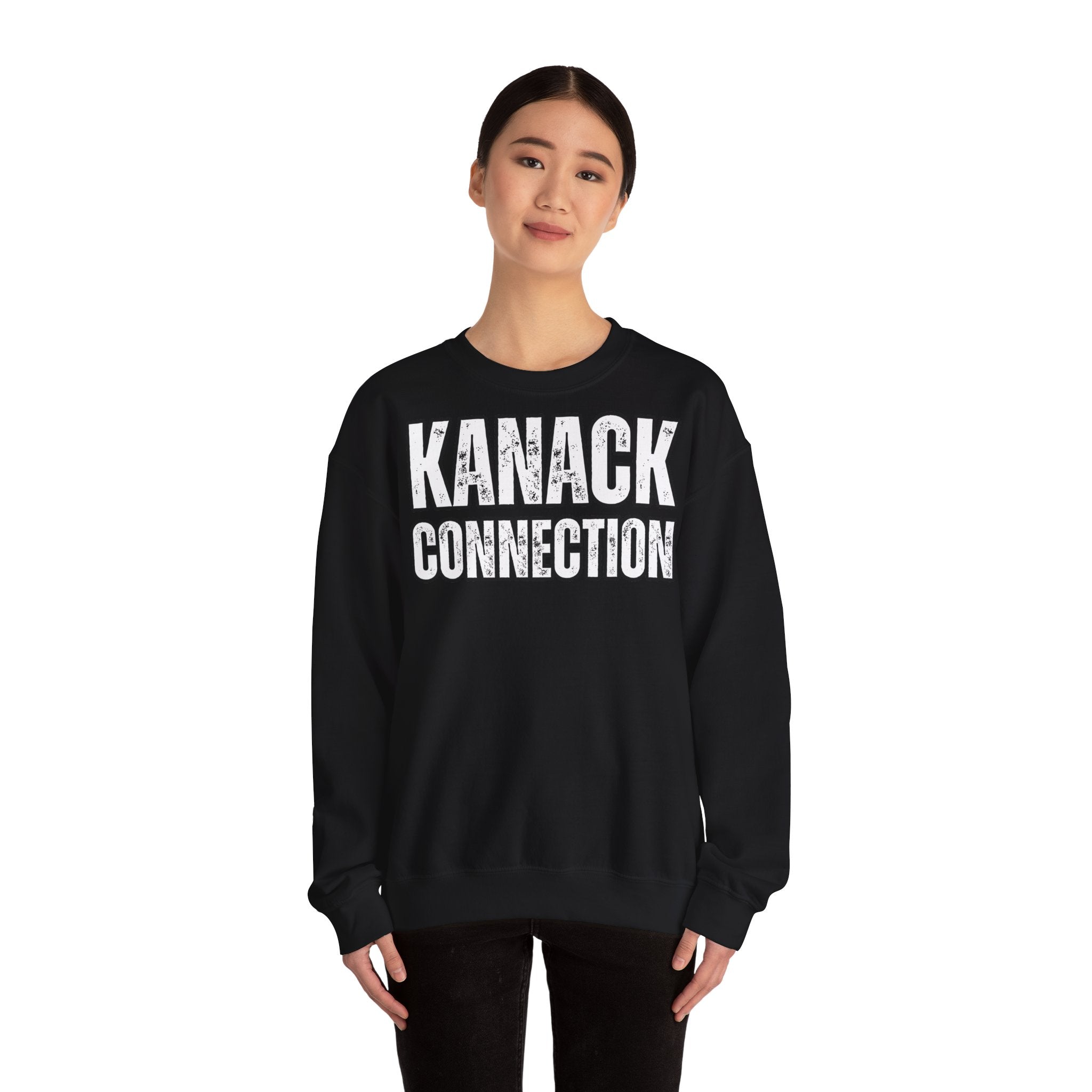 KANACK CONNECTION Blackline — “Supporter” — Crewneck Sweatshirt