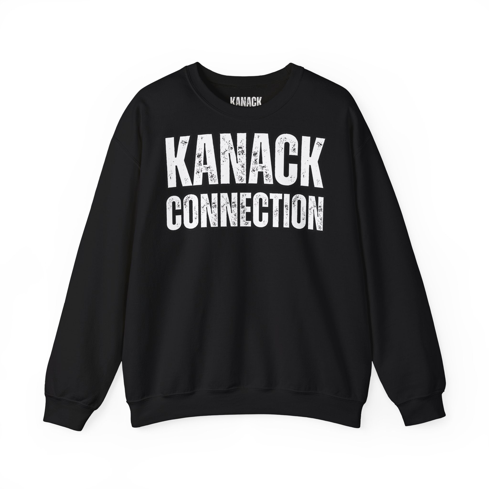 KANACK CONNECTION Blackline — “Supporter” — Crewneck Sweatshirt