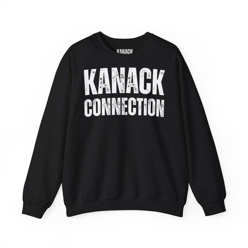 KANACK CONNECTION Blackline — “Supporter” — Crewneck Sweatshirt